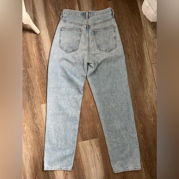 Agolde Light Blue High Rise Women Jeans - Picture 2 of 7